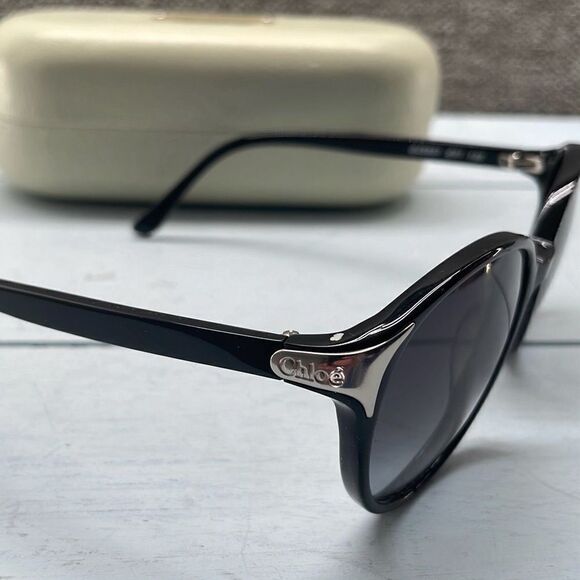 Chloe Sunglasses Womens Black Frames Dark Lenses Comes Tortoise Style W COA‎ main image 9